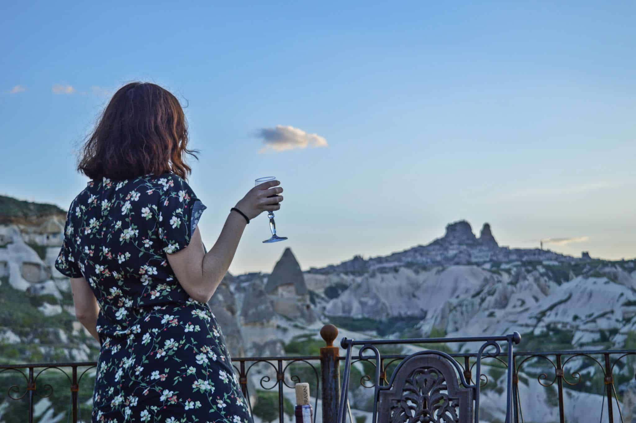 Una de las mejores cosas que hacer en Capadocia: beber vino.