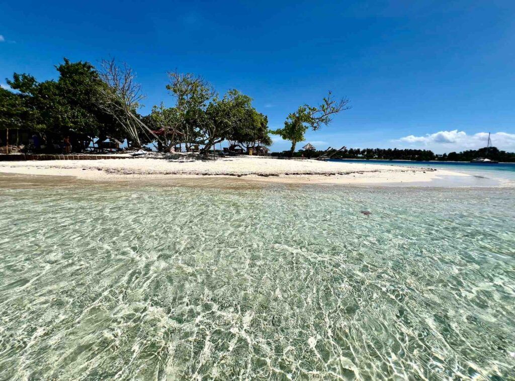 El color de las aguas en Gili Kedis (Secret Gilis, Lombok)