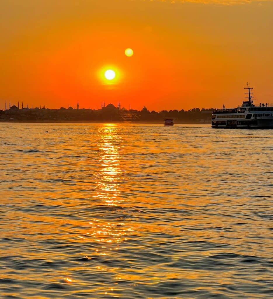 Atardecer en Kadiköy, Estambul