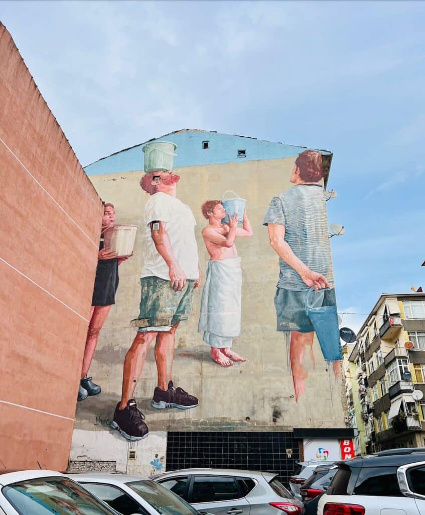 Arte urbano en Kadiköy, Estambul